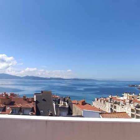 Atico Con Amplia Terraza Y Espectaculares Vistas Lägenhet Sanxenxo Exteriör bild